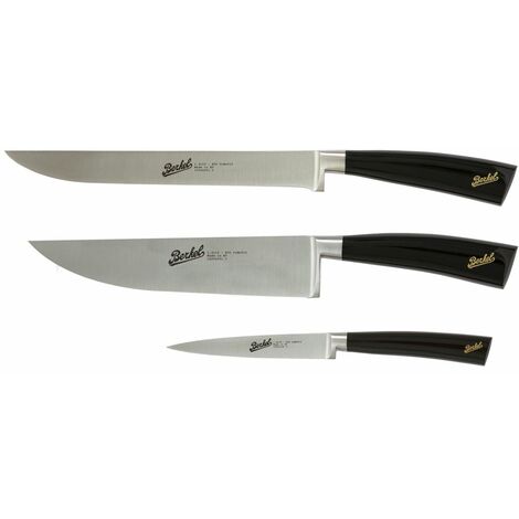 Berkel Elegance Set de 3 cuchillos cocinero Negro (1/2)