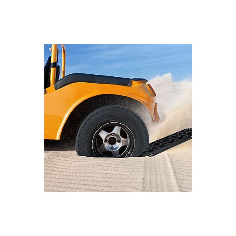 Produktbild von 2er Sandbleche Offroad Traktionsmatte Kunstoff Anfahrhilfe Recovery