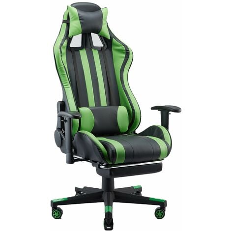 Gaming-Stuhl Bürostühle Massage Ergonomisches Design mit Rückenlehne