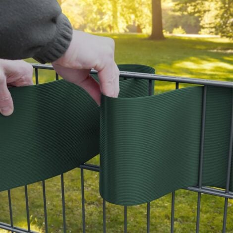 10x Sichtschutzstreifen Hart PVC Sichtschutzfolie 2,5m x 19cm