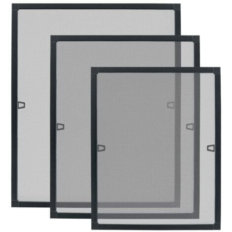 Magnet-Insektenschutz für Fenster Weiß 80x120 cm vidaXL