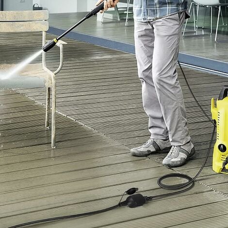 LANMINGLEL Outdoor Verlängerungskabel Mit 90° Schuko Stecker - 3x1,5 Mm², 16A, IP44 Für Garten & Baustelle