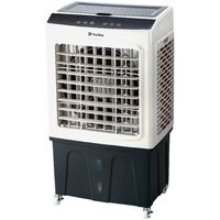 Purline – Rafraîchisseur d'air évaporatif 3500m3/h – Minuterie 24h – Ouverture supérieure – Panneau tactile LED – Humidification et purification