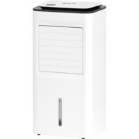 Purline – Rafraîchisseur d'air numérique à évaporation 15L – 3 vitesses – Fonction humidification et purification – Pour pièces jusqu'à 16m2
