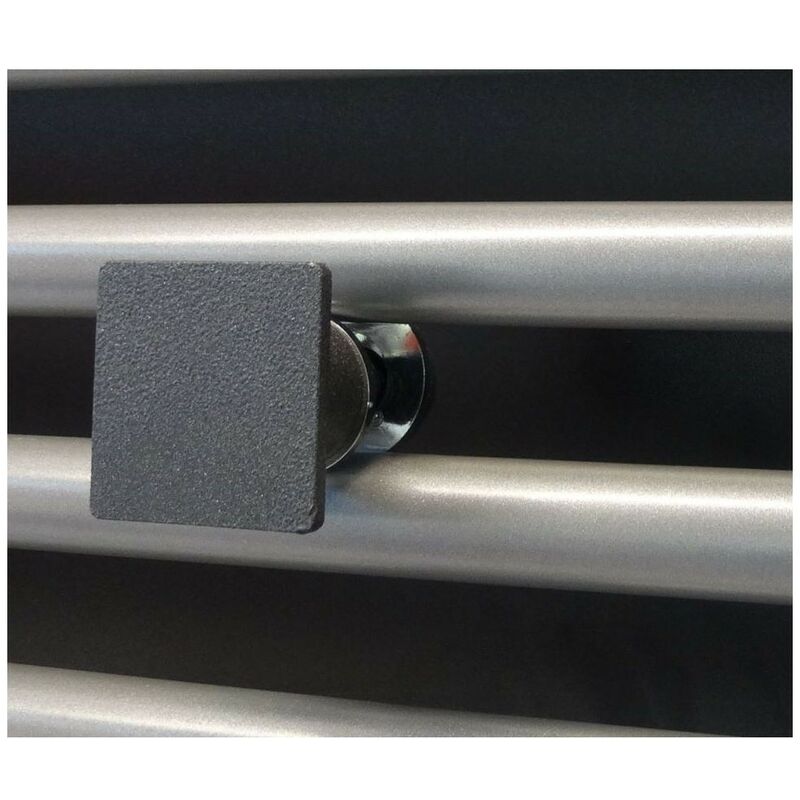 Handtuchhalter für Heizkörper sdb oeg Graphit, quadratisch