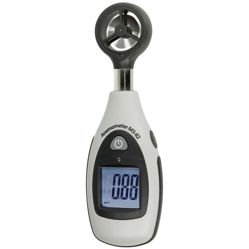 Mini-Anemometer mit Gehäuse, Messbereich: 0,4 bis 25m/s