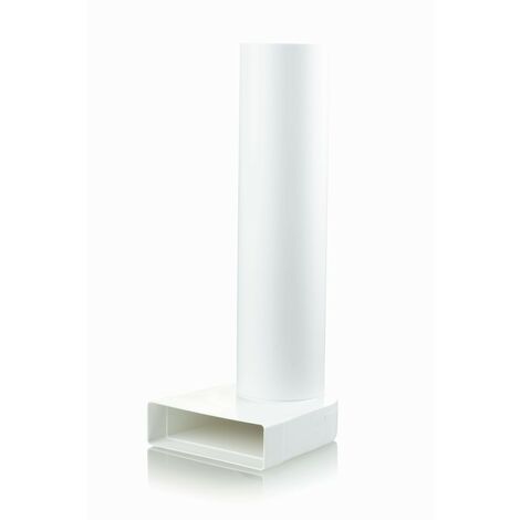 4-teiliges Heizkörperrohrabdeckung Set – Verstellbare Längen 200/300/500 Mm, Kunststoff, Weiß/schwarz/chrom