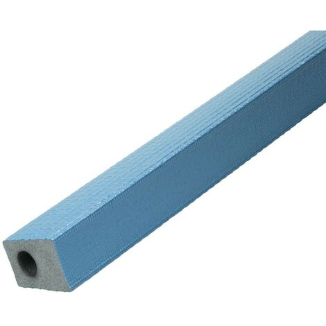 Armacell Tubolit DHS Quadra 22/9 für 22mm Rohr 1m Rohrisolierung Isolierung  blau 22x9 mm viereckig