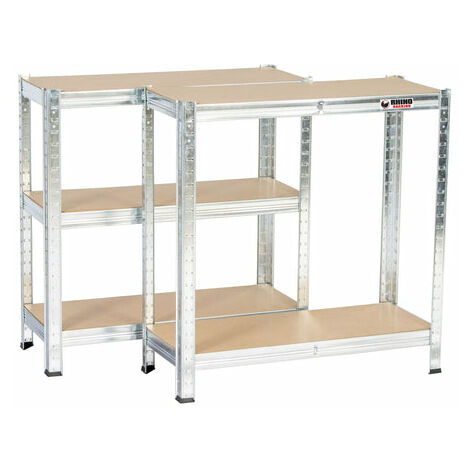 150 x 75 x 30cm 5 Tier Boltless Shelving Unit in Blue