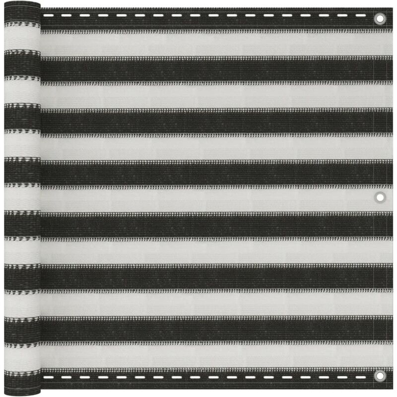 Confine STRISCIA FRANGIVISTA IN TECNO RATTAN cm. 19x204 col. Antracite