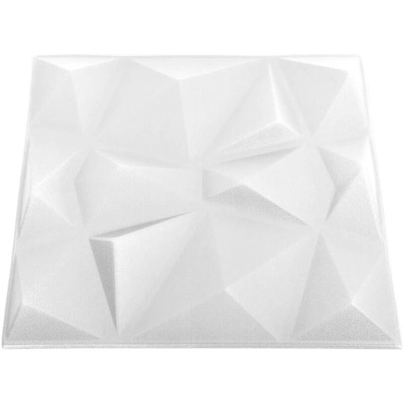 Pannello Da Parete 3D In PVC Nero Opaco Da 12 Pezzi, Design Floreale, 50  Cm*50 Cm, Copre 32 Piedi Quadrati, Per La Decorazione Di Pareti Interne In  Soggiorno, Camera Da Letto, Cucina