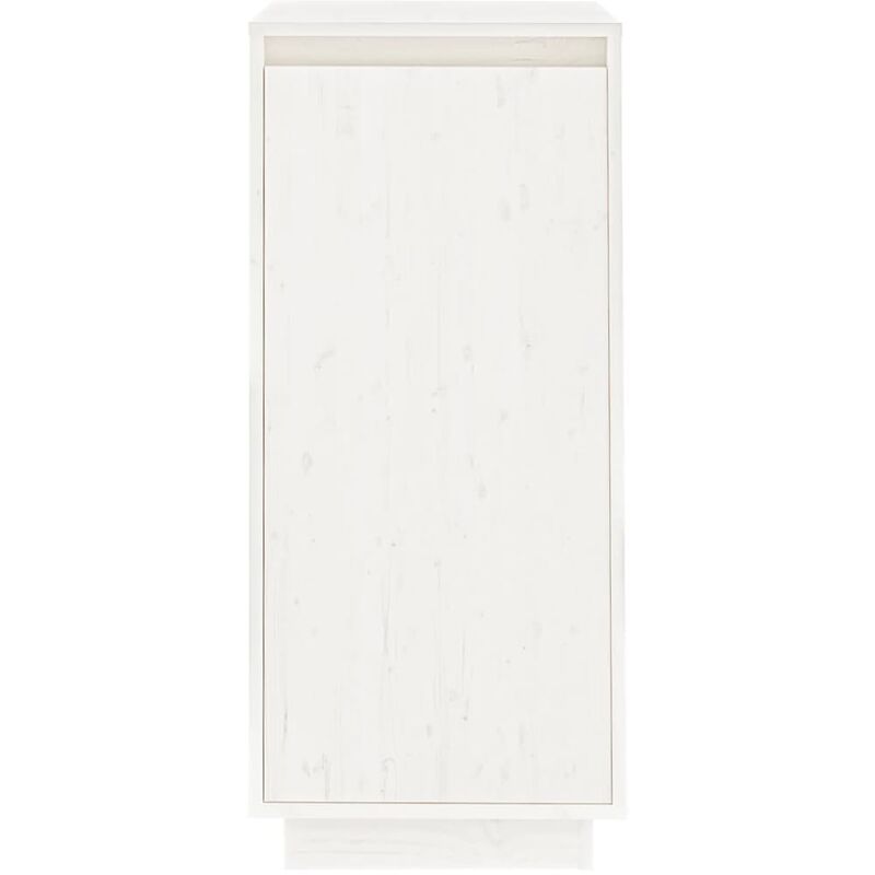 MiCasa Italia. Scarpiera Bianca 70x38x45,5 cm in Legno Massello di Pino