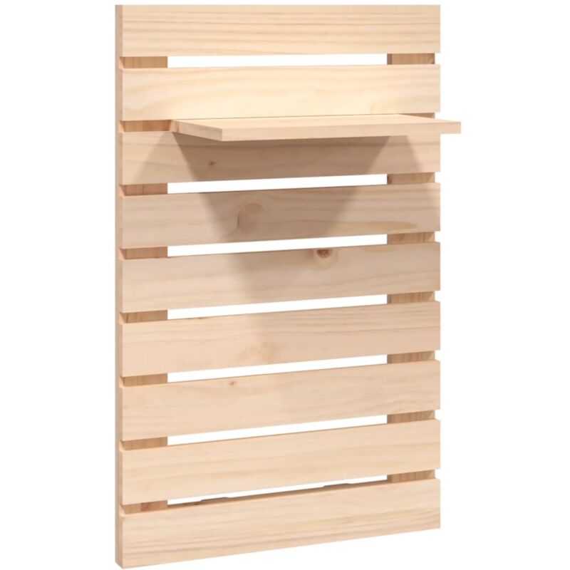 Mensola Da Muro Legno, Scaffale Da Parete Multifunzionale, Mensole da Parete  2 pz, Facile da pulire Adatto per Ufficio, bagno, lavanderia, camera da  letto Bianco 80x12x9cm Legno Massello di Pino : 