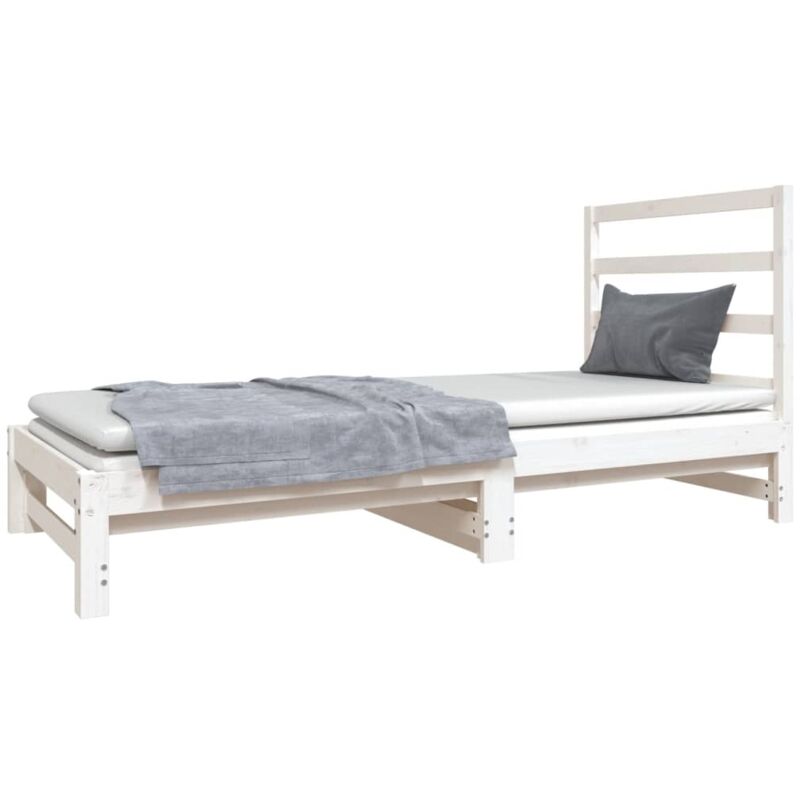 Letto estraibile 90x190 cm bianco Happy Camper