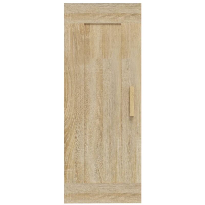 Pensile da Cucina，Armadietto a Muro，Armadio Sospeso da Parete Rovere Sonoma  35x34x90cm in Legno Multistrato CNWI968984 MaisonChic