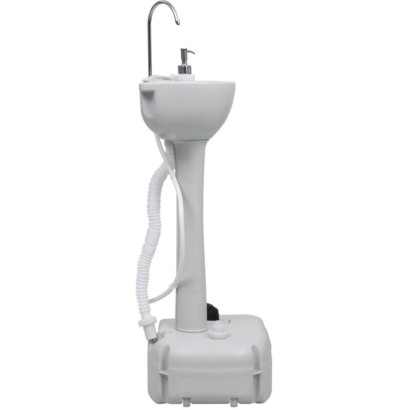 VIDAXL - Set WC Portatile da Campeggio e Lavandino con Supporto Grigio -  ePrice