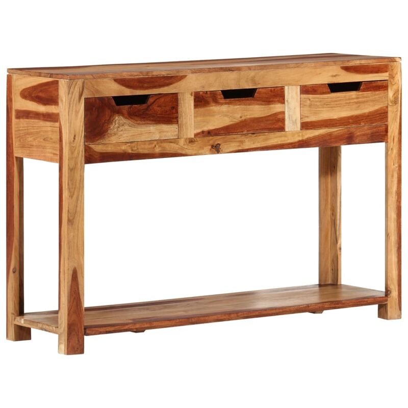 VidaXL Tavolo a tronco legno massello di acacia 90x60x110 cm Tavolo da  pranzo 