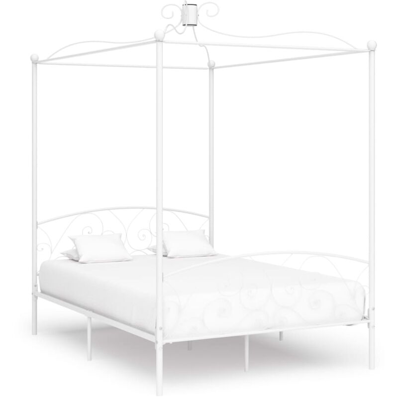 Letto a baldacchino - Sistema Midi - matrimoniale / moderno / in