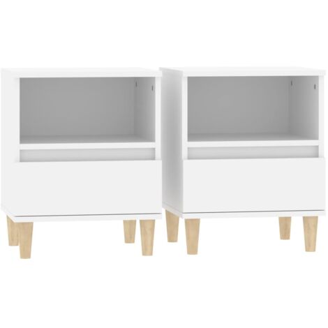 Comodini Con Cassetto Tavolini Da Notte Cassettiera Camera Da Letto Mobiletto Design Moderno 2 Pz Antracite 40x30x545 Cm In Acciaio E Vetro Vxn904318 Maisonchic 74996787