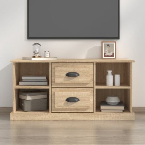 Maison Exclusive - Mobile Porta TV Bianco 160x35x55 cm in Legno Multistrato