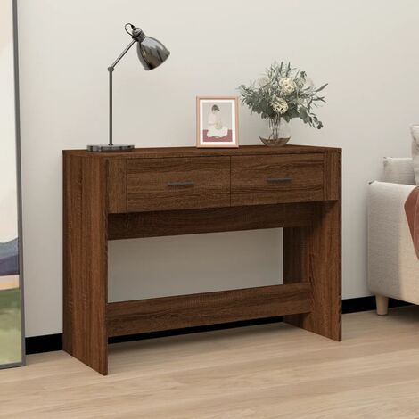 VidaXL Tavolo consolle 82x33x73 cm in legno massello di acacia Tavolini da  Caffè 