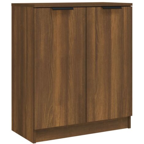 Credenza bassa,Armadietto,Mobile da Cucina Rovere Marrone 60x30x70 cm in Legno  Multistrato -BY32991