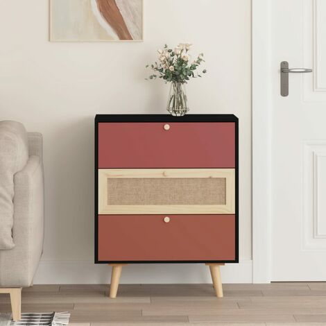 Credenza bassa con Cassetti,Armadietto,Mobile da Cucina 60x30x75 cm in  Legno Multistrato -BY73767