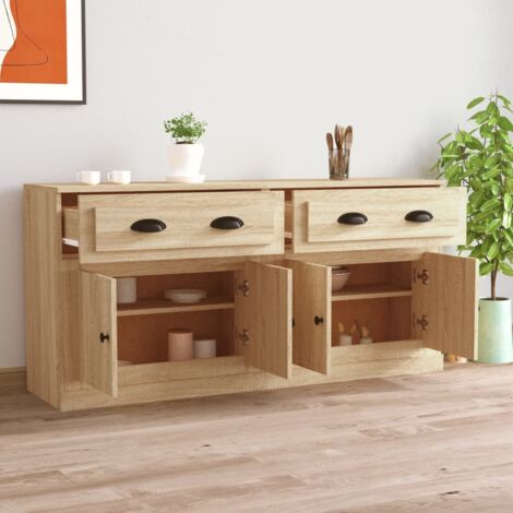 Credenza bassa,Armadietto,Mobile da Cucina Rovere Sonoma 70x35