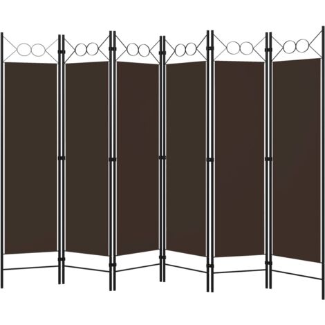 GIANTEX Paravento Divisorio Pieghevole 183x260 Cm - Separatore Spazi Per Casa, Ufficio E Esterno | 4 Colori - Foto 10