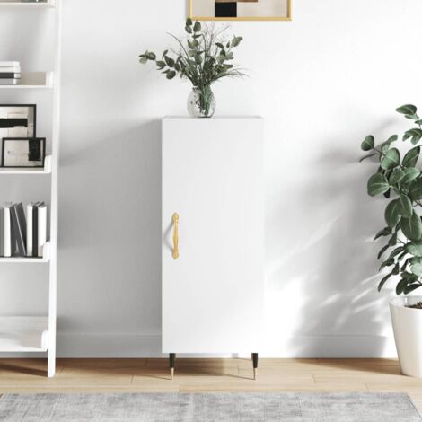GIANTEX Credenza da Cucina con Ante Scorrevoli in Vetro Temperato, Credenza da Cucina in Rattan, Mobile per Soggiorno e Ingresso, 120 x 35 x 83 cm