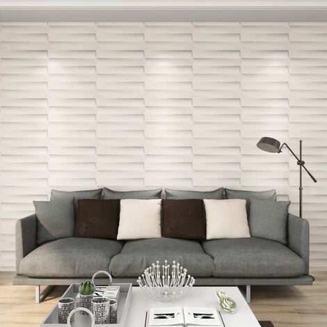 24 pz Pannelli Murali，Pannelli a Parete，Pannelli decorativi per interni 3D  0,5x0,5 m