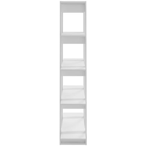 Libreria/Divisorio，Scaffale，Armadio per libri Bianco 100x30x160 cm  MCI342860 MaisonChic