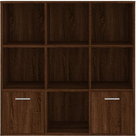 Maison Exclusive - Libreria Bianca 98x30x98 cm in Legno Multistrato