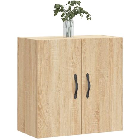 Pensile da Cucina，Armadietto a Muro，Armadio Sospeso da Parete Rovere Sonoma  60x31x60 cm Legno Multistrato