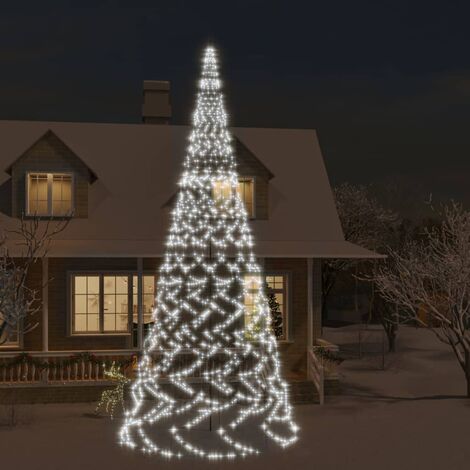 Albero di Natale a Cono 240 LED，Albero effetto Realistico，Decorazioni  natalizie per Interni Esterni 118x180