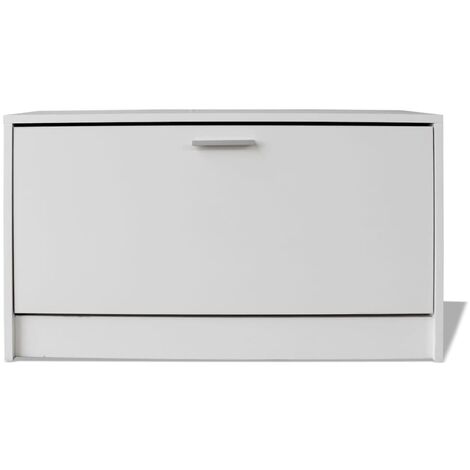 Panca portascarpe 80x24x45 cm bianco Vida XL 243050 - Acquisti online -  Habitium®