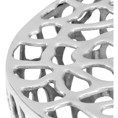 CALDER Stampo Ravioli a Cuore In Alluminio 5.5 x 10 cm | Pomello in