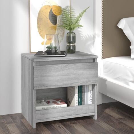 Tavolino Arlington - Bianco E Rovere, 105x47x40.5 Cm, Con Ripiano Inferiore, Legno Ingegnerizzato - Foto 1