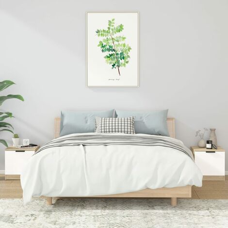 Set Di 2 Tavolini Da Divano A 2 Livelli – Telaio In Acciaio Nero, Design Moderno E Compatto Per Soggiorno O Camera