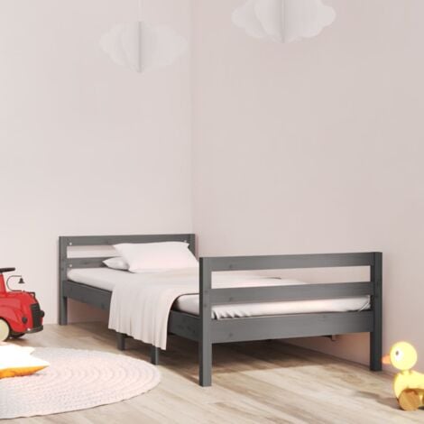 Maison Exclusive - Giroletto per Bambini 90x190 cm in Legno Massello di  Pino