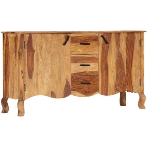 CREDENZA ALTA IN LEGNO SHEESHAM - NARTAN - 145a - 40b - 136h