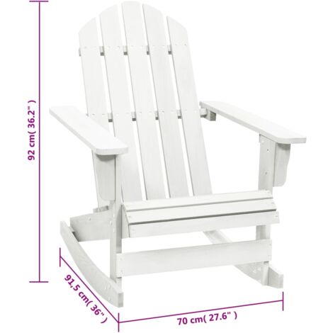 Sedia a Dondolo da Giardino Sedie Poltrona da Esterno Marrone in Polyrattan  ITD33466