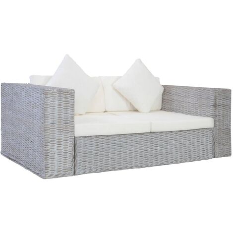 Naturali Divano Letto In Rattan Naturale Posti Moderno, Comodo