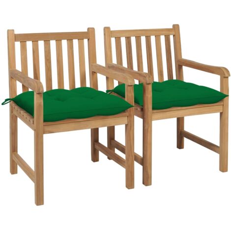 Esterno Amazon Set Di 2 Cuscini Per Sedie Da Giardino - 48,3x48,3 Cm, Con Lacci Antiscivolo, Imbottitura Morbida, Per Interni/Esterni Imbottitura Poliestere Lavabile
