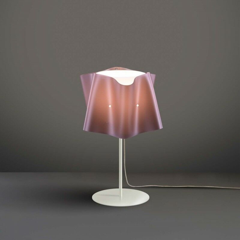 Lampada da scrivania in metallo 36cm Design retrò Flessibile Viola