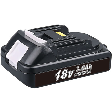 BL1815 18V 3.0Ah Ersatz für Makita 18V Akku Kompatibel mit Makita 18V Akku BL1815 BL1830 BL1830B BL1860B BL1850B BL1840B LXT-400 Akku-Elektrowerkzeuge mit LED-Anzeige