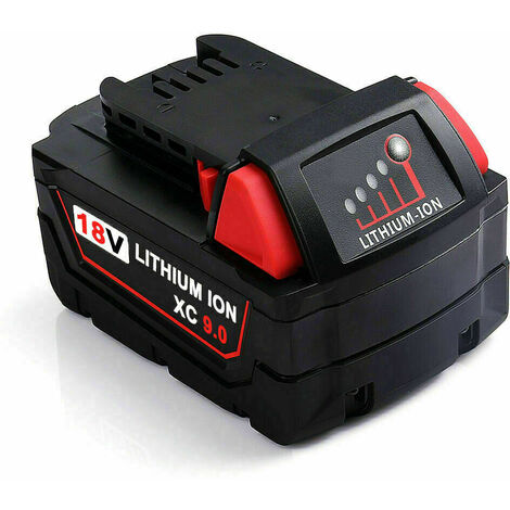 18V F r Milwaukee M18 Akku M18B6 XC 9 0 Ah Li Ion 48 11 1860 48