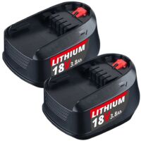 2X Für Bosch 18V PSB 18 LI,PST 18 LI,PSR 18 LI,PST 18 Li,1600A005B0 Akku PBA 3.8Ah