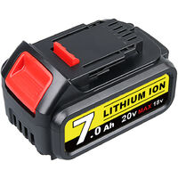 Für DeWalt DCB184-XJ DCB182 Ersatzakku 18V 7.0Ah XR Li-Ion DCB184 DCB182 DCB205 DCB200 18V DCD/DCF/DCG Serie Akku-Elektrowerkzeuge