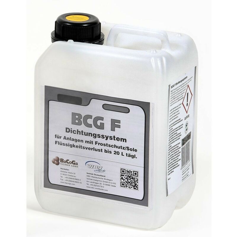 Guarnizione liquido per tubo bcgf per perdite con antigelo 5 l